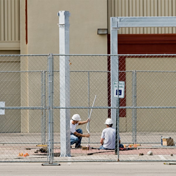 how much time can i lease the temporary fence for my building site or event in Price